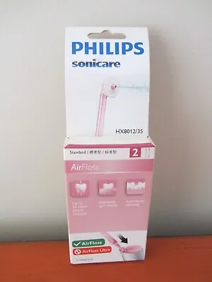 $49.95 • Buy Philips Sonicare AirFloss Pink Replacement Nozzles X 2 - HX8012/35 NEW & SEALED