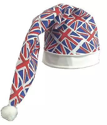 Adults Union Jack Flag Hat United Kingdom Great Britain Supporters Fancy Dress • £5.95