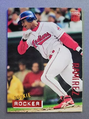 1994 Topps Stadium Club Rookie Rocker Manny Ramirez Rc #627 Cleveland Indians • $1.99