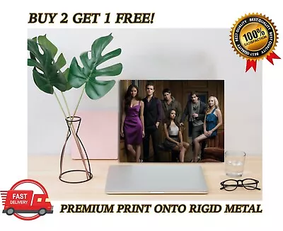 METAL Poster The Vampire Diaries Cast Art Print Plaque Gift • £12.95