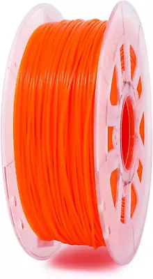 3Mm (2.85Mm) ABS Filament 1Kg / 2.2Lb For 3D Printers Fluorescent Orange (UV Li • $38.47