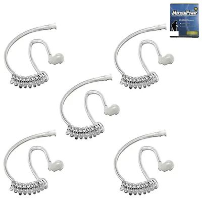 MaximalPower Twist On Replacement Acoustic Tube For Two-Way Radio Headsets (5PK) • $15.99