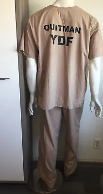 Quitman YDF Juvenile Detention Juvie Delinquent Inmate Prisoner Uniform Adult Sz • $29.99