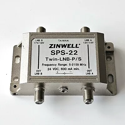 Zinwell SPS-22 Power Injector For Satellite LNB • £42