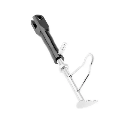 1x Motorcycle Scooter Kickstand Side Stand Adjustable Aluminum Alloy • £21.47