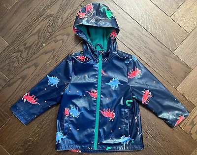 £0.99 • Buy Joules Fleece Lined Dinosaur Print Raincoat, Age 4 Years