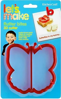 £4.55 • Buy 🔥Kitchen Craft Butterfly Sandwich Cutter (Cookie/ Cake/Toast Cutter)✨✨✨
