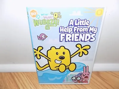 Wow Wow Wubbzy - A Little Help From My Friends (DVD 2009) BRAND NEW SEALED • $14.99