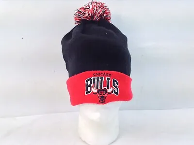 Mitchell & Ness Chicago Bulls Beanie HAT Ski Winter NBA Pom • $13.85
