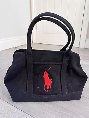 Ralph Lauren Black Bag / Weekend / Travel / Gym / Holdall • £25