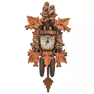 Living Room Cuckoo Plastic Wall Clock Tell The Time • $18.39