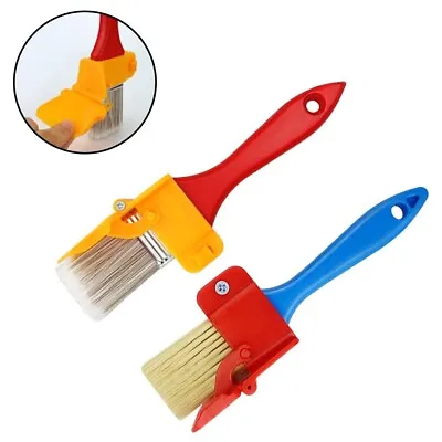 $8.95 • Buy 1 Set Of Profesional Edger Paint Brush Edger Brush Tool W/Hook For Edges & Trim