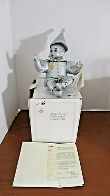 MARIE OSMOND Fine Porcelain TINY TOTS~The WIZARD OF OZ BABY TIN MAN W/ COA~NEW • $56.75