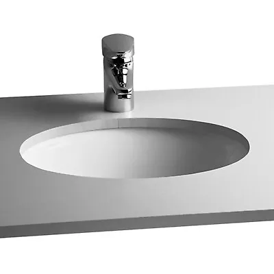 Vitra S20 Compact Under-Counter Basin 470mm Wide 0 Tap Hole • £98.95