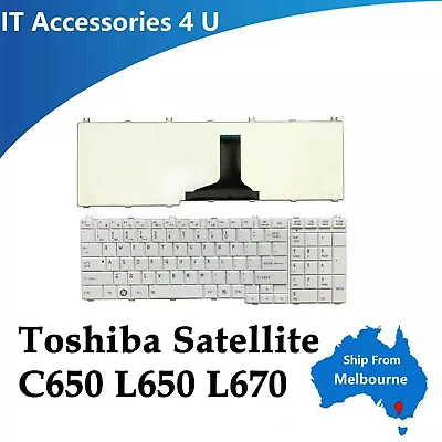 Keyboard For Toshiba Satellite C650 D C660 D C665 L650 D L670 D L750 White US • $25