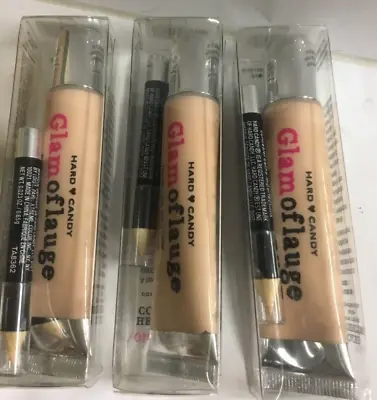 Hard Candy GLAMOFLAUGE Heavy Duty Tattoo/Scar CONCEALER+PENCIL YOU CHOOSE COLOR • $19.97