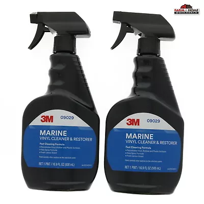 Marine Vinyl Cleaner & Restorer Spray 16.9oz ~ 2-Pack • $47.95