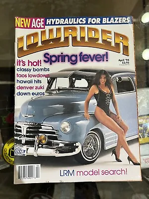 Vintage Lowrider Magazine April 1994 Cholo Chicano Westcoast Vtg Cruise • $15