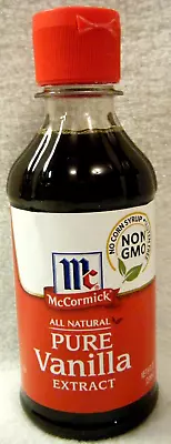 McCormick All Natural Pure Madagascar Vanilla Extract 8 FL OZ **FREE FAST SHIP** • $18.95