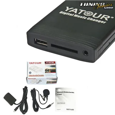 $156.68 • Buy Bluetooth USB SD MP3 Aux IN CD Changer Handsfree Kit For Volvo Sc Radio