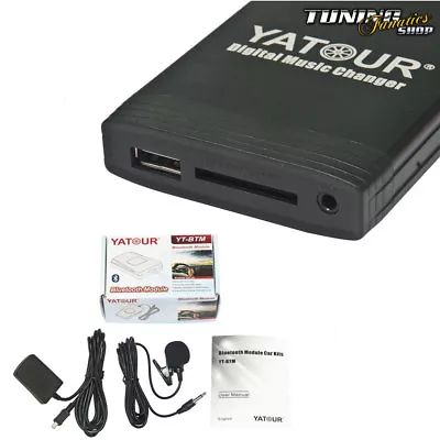 Bluetooth USB SD MP3 AUX To CD Changer Handsfree For Volvo SC Radio • $148.84