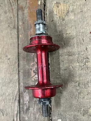 Old SR 36 Hole Red Hub 3/8 Mongoose Haro Gt Dyno DK Kink Sunday Vintage  • $5