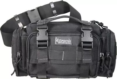 Maxpedition Black Proteus Versipack Compact Tactical Bag - 0402B • $73.79