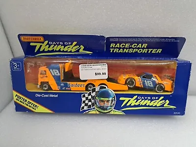 Matchbox Days Of Thunder Car Transporter #18 • $79.99