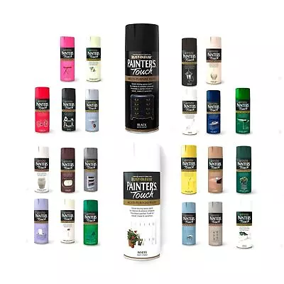 Painter's Touch Spray Paints 400ml 24 Colours Rust-Oleum • £7.49