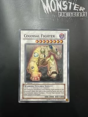 Yugioh Colossal Fighter Super Rare 5ds1-en043 1st Edition • £3.20