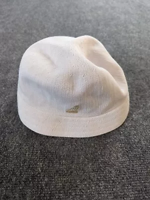 Kangol Hat Mens XL White Tropic Bin Bucket Hat CapSports Hats • $9.99