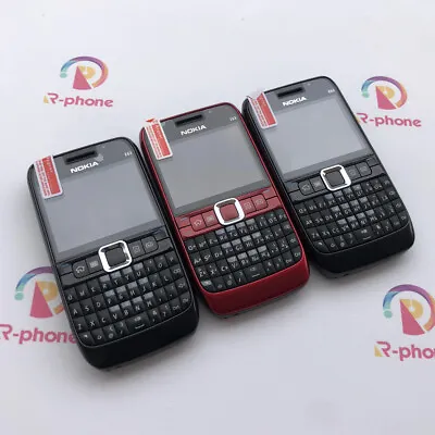$25 • Buy Nokia E Series E63 - Ultramarine Black Blue Red (Unlocked) Smartphone
