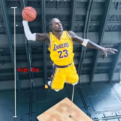 NBA MVP LeBron James Lakers Basketball 2K19 Action Figure Toy Figurines • $49.79