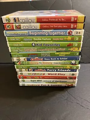 WordWorld DVDs Lot Of  15 PBS Kids TV Shows Super Why • $38