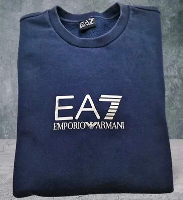 🔥GENUINE🔥 Mens EA7 ARMANI Jumper Sweatshirt Tracksuit Top SIZE XL LARGE L  • £9.99