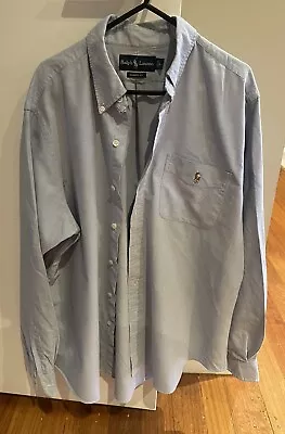 Ralph Lauren Men’s Long Sleeve Shirt Classic Fit Size Large  • $28.95