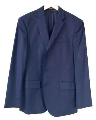 J CREW Crosby 100% Wool Vitale Barberis Canonico Sport Coat Blazer Navy 38S • $68.95