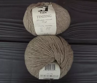 Juniper Moon Tenzing 2 Balls Merino/Yak 153 Yds. Color 11 Oatmeal • $18