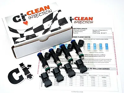 Honda Civic Acura RSX K20 K24 R18 K20z1 K20z3 750cc Bosch Ev14 Fuel Injectors • $279.99