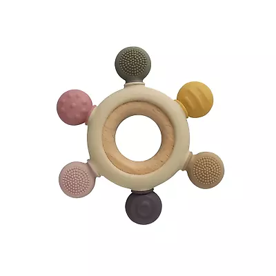 Gappy Grin Baby Teether Ring • £10.99