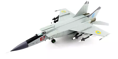 Hobby Master 1:72 Ukrainian MiG-25PD  Foxbat  Interceptor -  Red 87  HA5609 • $139.99