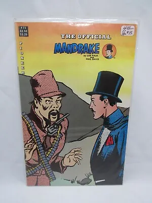 The Official Mandrake #15 Pioneer Comics Lee Falk Phil Davis 1989 NM • $6.99