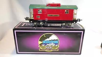 Tinplate Traditions MTH Electric Trains 10-1042 No 817 Caboose Red & Green & Box • $59.99