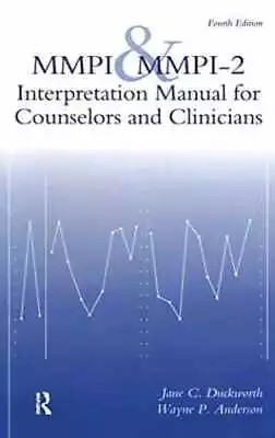 MMPI And MMPI-2: Interpretation - Hardcover By Duckworth Jane C. - Very Good • $8.30