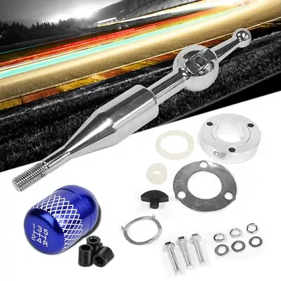 Manzo Short Throw Shifter+Blue Netted Style Shift Knob For 90-97 Miata MX-5 • $72.84