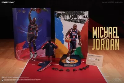 Enterbay Michael Jordan (Barcelona 1992) 1/6 Scale Limited Edition Figure • $265