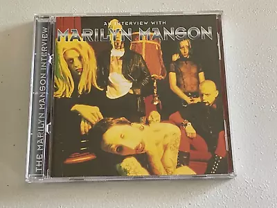 Marilyn Manson The Rockview Interviews CD Complete With Case & Booklet 1997 • $9.99