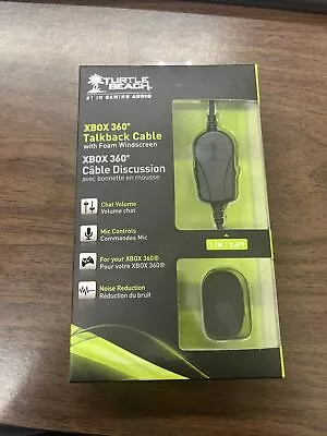 Turtle Beach Xbox 360 Talkback Cable Mic With Foam Windscreen BRAND NEW SEALED • $19.99