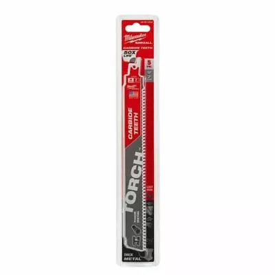 Milwaukee 48-00-5502 9  7 TPI SAWZALL® TORCH™ Carbide Blades (5 PK) • $44.99