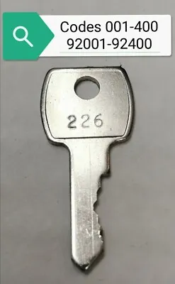 £2.39 • Buy 2x Replacement BISLEY TRIUMPH L&F Locker Garage Keys Cut To Code FREE POST